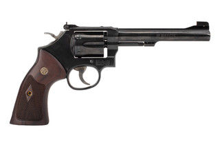 S&W Model 48 22 Magnum Classic Revolver with wood grip